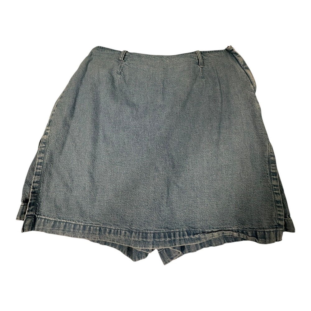 Crazy Horse Denim‎ Skirt Women's Size 8 Blue Cotton Casual Mini